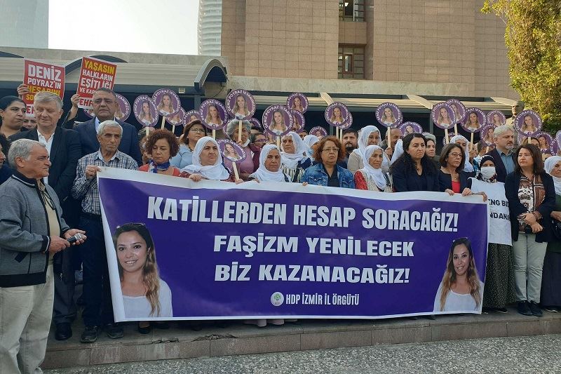 Deniz Poyraz davasında polisten biber gazı…