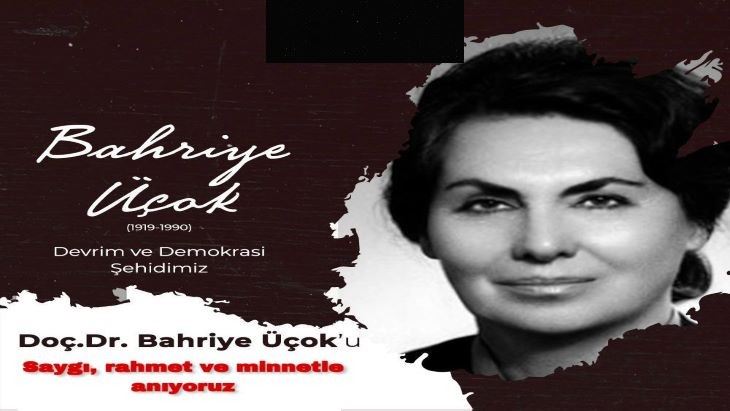 DEVRİM ŞEHİDİ ÜÇOK’U UNUTMADIK SAYGI VE MİNNETLE ANIYORUZ…
