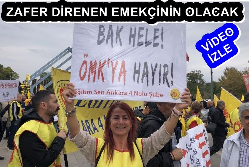 BUGÜN ÖĞRETMENLERİMİZ POLİS ABLUKASINDA GREVDE 