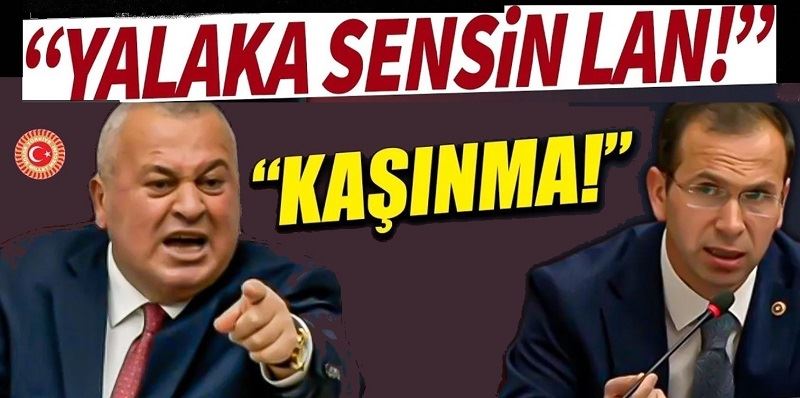 CEMAL ENGİNYURT MECLİSTE ÇILDIRDI! “KAŞINMA FAZLA! ŞEREFSİZ!”
