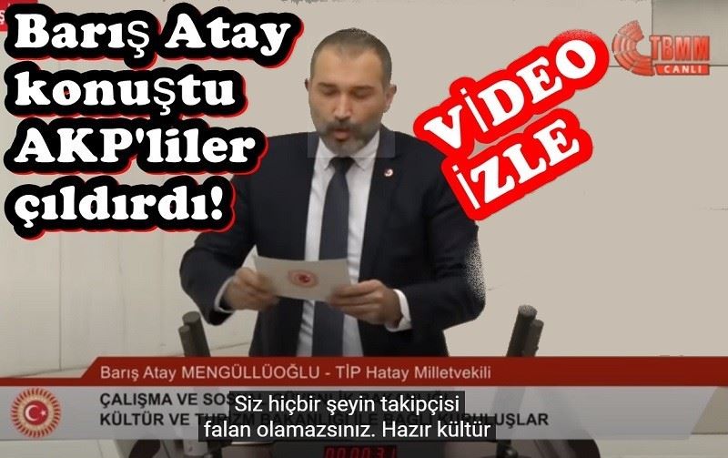 Barış Atay konuştu AKP