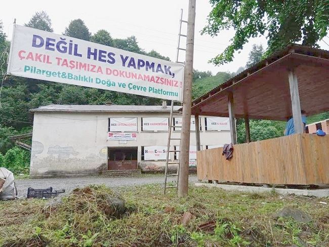 Karadeniz Darda Dereler Betonla Yok Ediliyor