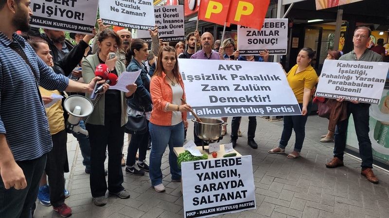 Doğalgaz ve elektrik zammı AKP’giller’in halkımıza yeni bir ihanetidir!