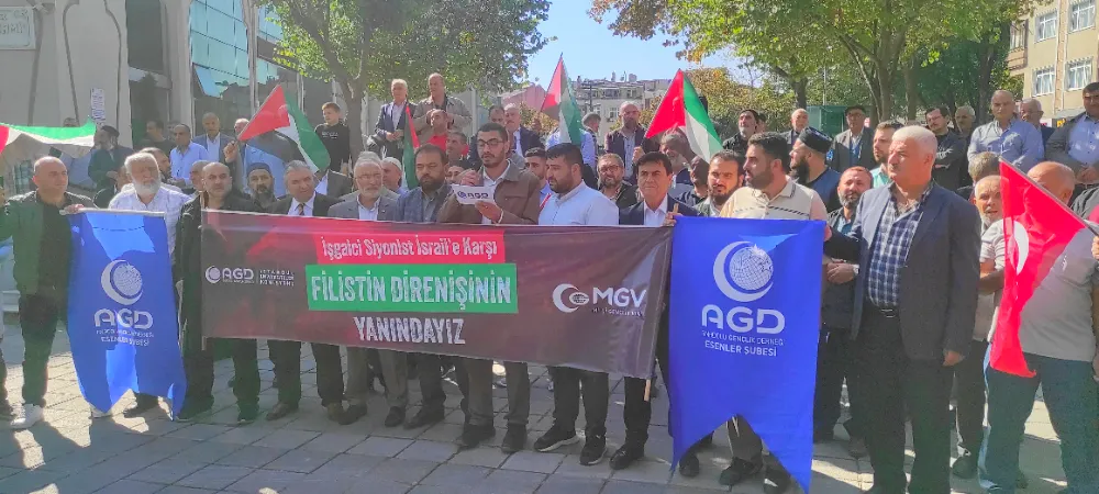 ESENLER AGD #FİLİSTİNİNYANINDAYIZ