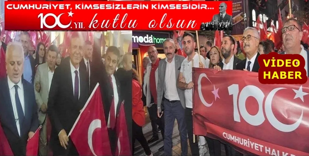 CHP ESENLER CUMHURİYETİMİZİN 100. YILINI COŞKULU KUTLADI