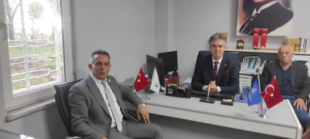 İYİ PARTİ İLÇE BAŞKANI KARA SAHAYA İNDİ 
