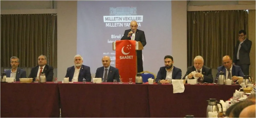 Saadet Partisi Esenler İlçe Divanı ve “Milletin Vekili Milletin yanında”