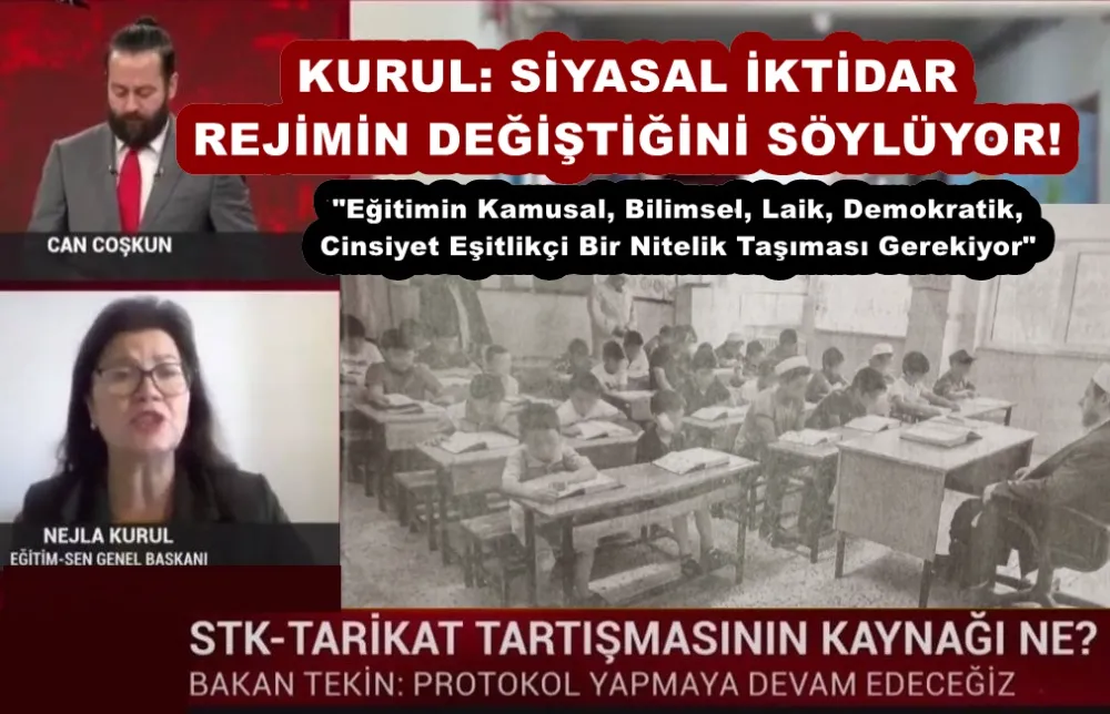 KURUL: SİYASAL İKTİDAR REJİMİN DEĞİŞTİĞİNİ SÖYLÜYOR!