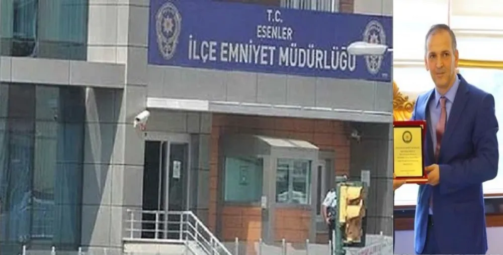 ESENLER İLÇE EMNİYET MÜDÜRÜ UZUN, ESENLERE VEDA ETTİ