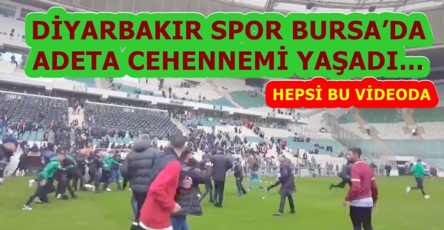 DİYARBAKIR SPOR BURSA’DA ADETA CEHENNEMİ YAŞADI…