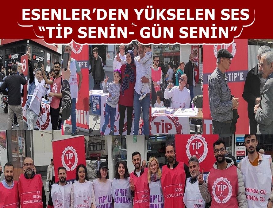 ESENLER’DEN YÜKSELEN SES “TİP SENİN- GÜN SENİN” 