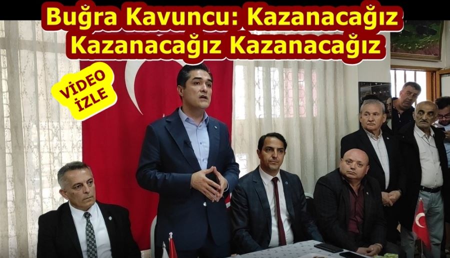KAVUNCU: AKP TERÖRLE MÜZAKERE YAPAN PARTİDİR