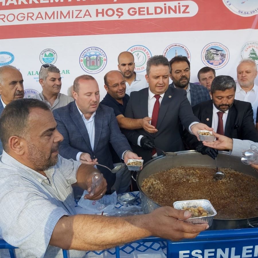 ESDEF, NİHAYET SAHAYA İNDİ AMA AŞURE DAĞITTI!