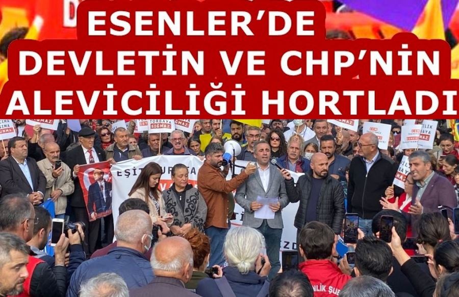 CHP ESENLER İLÇESİNİN ALEVİCİ DİNCİLERİN SEÇİM SENARYOSU