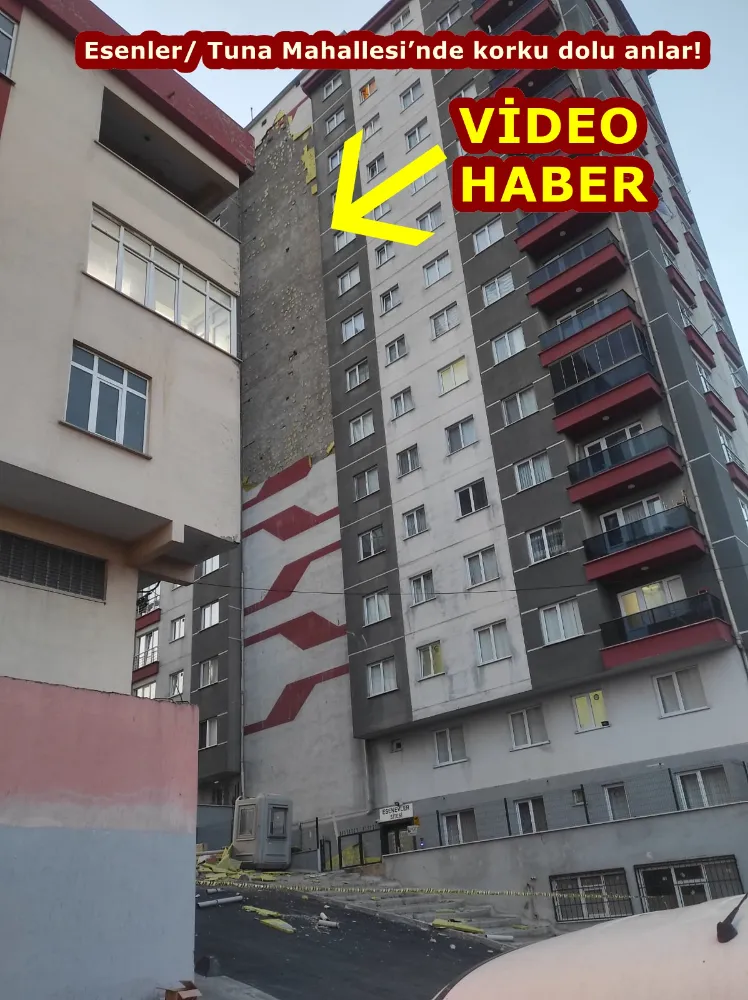 Esenler/ Tuna Mahallesi’nde korku dolu anlar! 