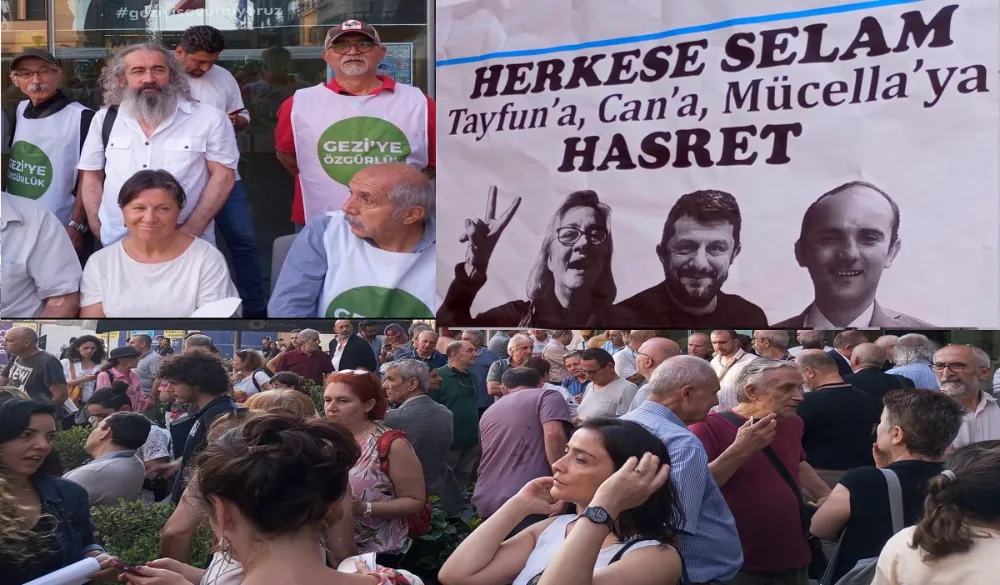 GEZİ DAVASININ 500. GÜNÜNDE “HERKESE SELAM, TAYFUN’A, CAN’A, MÜCELLA’YA HASRET”
