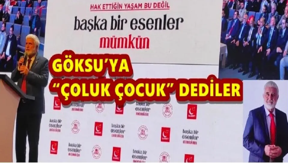SAADET PARTİSİ ESENLER ADAYI İBRAHİM BİTİŞ!