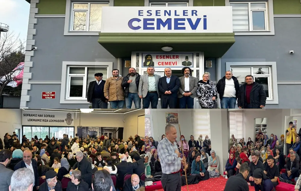 ESENLER CEM ’EVİNDEN HIZIR LOKMASI