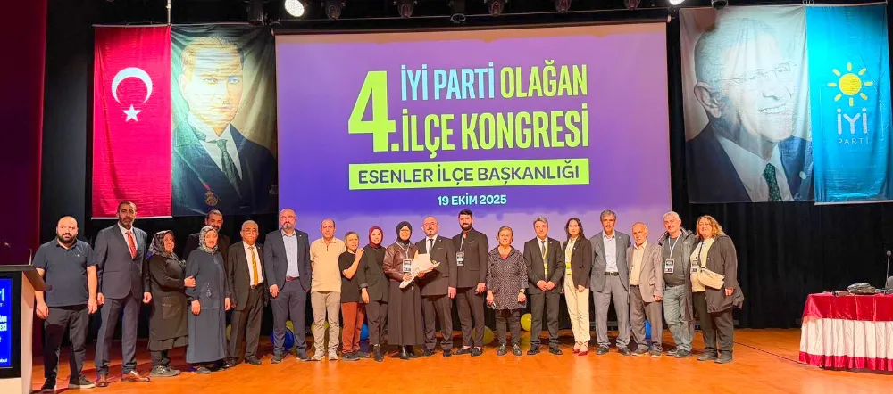 İYİ PARTİ ESENLER’DE HAKAN TURAN GÜVEN TAZELEDİ