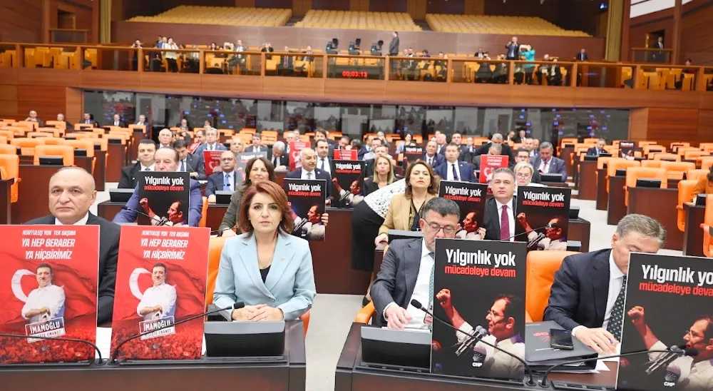 EKREM İMAMOĞLU TBMM’YE “DİKEY” GEÇTİ!