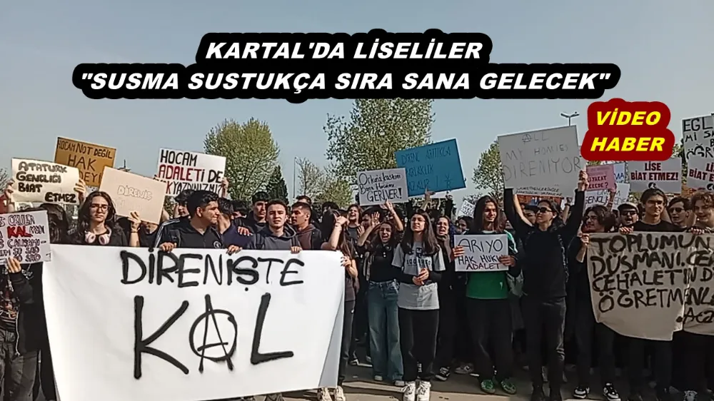 Kartal Anadolu Lisesi’nde “öğretmenine niye sahip çıktın” soruşturması