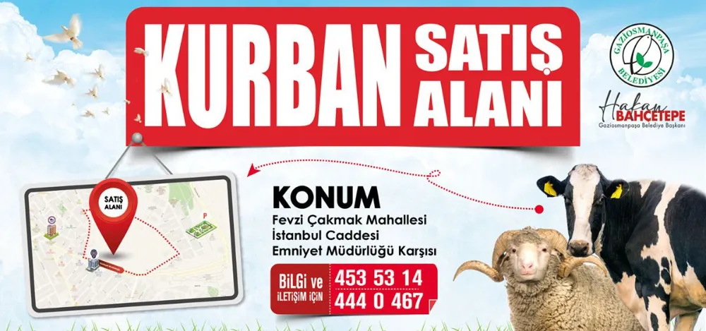 Gaziosmanpaşa’da Kurban Bayramı Öncesi Modern Satış Alanı Hizmete Girdi