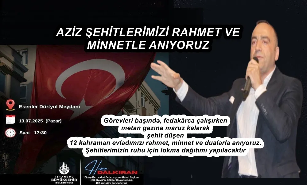 HASAN DALKIRAN’DAN ŞEHİTLER İÇİN LOKMA İKRAMI