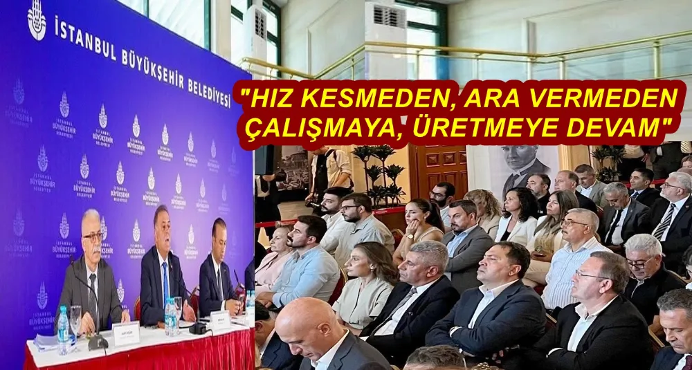HIZ KESMEDEN, ARA VERMEDEN ÇALIŞMAYA, ÜRETMEYE DEVAM