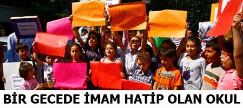 Susma, ses çıkar, okuluna sahip çık