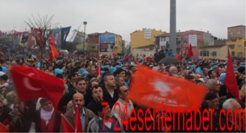 BAŞBAKAN ERDOĞAN SEÇİM KANALINA ESENLER