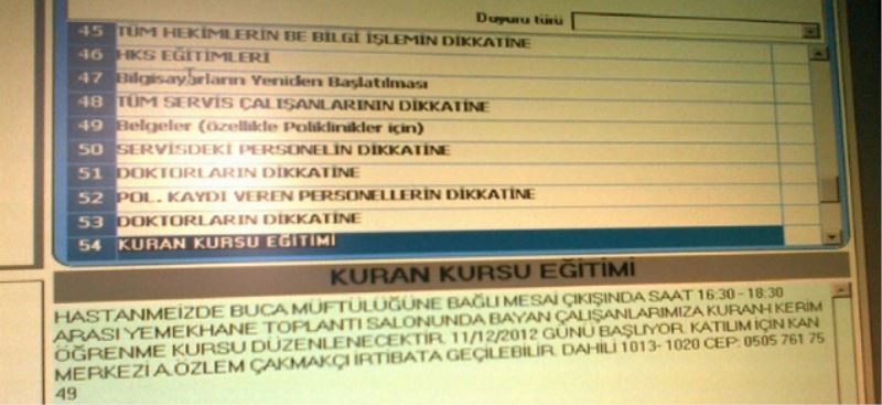 Hastanede Kuran Kursu: Hedef İtaatkar Sağlık Çalışanı