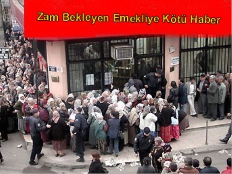  Zam Bekleyen Emekliye Kötü Haber