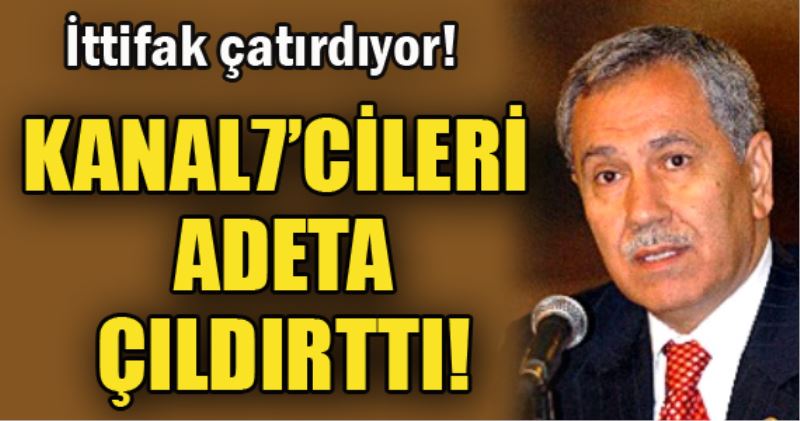      Kanal 7 ile Arınç ters düştü 