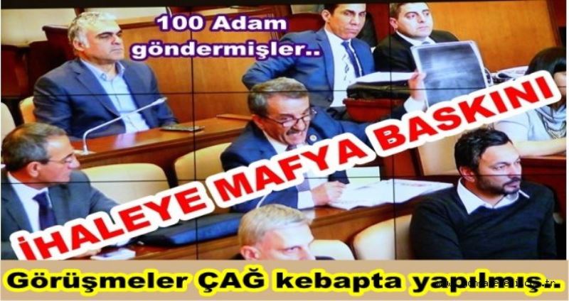 Büyük Şehirin Asfalt İhalesine Mafya Baskını