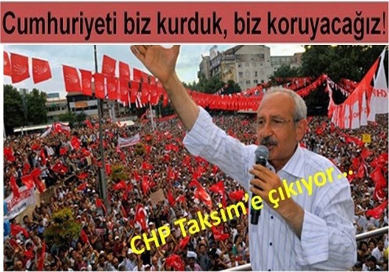 Cumhuriyeti biz kurduk, biz koruyacağız!