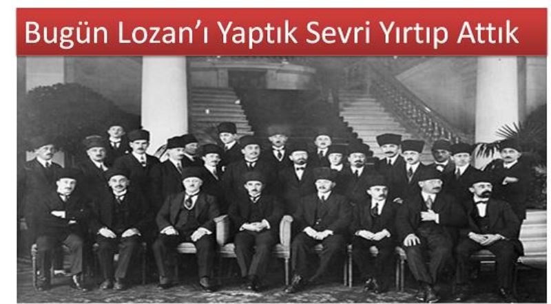 Bugün Lozan