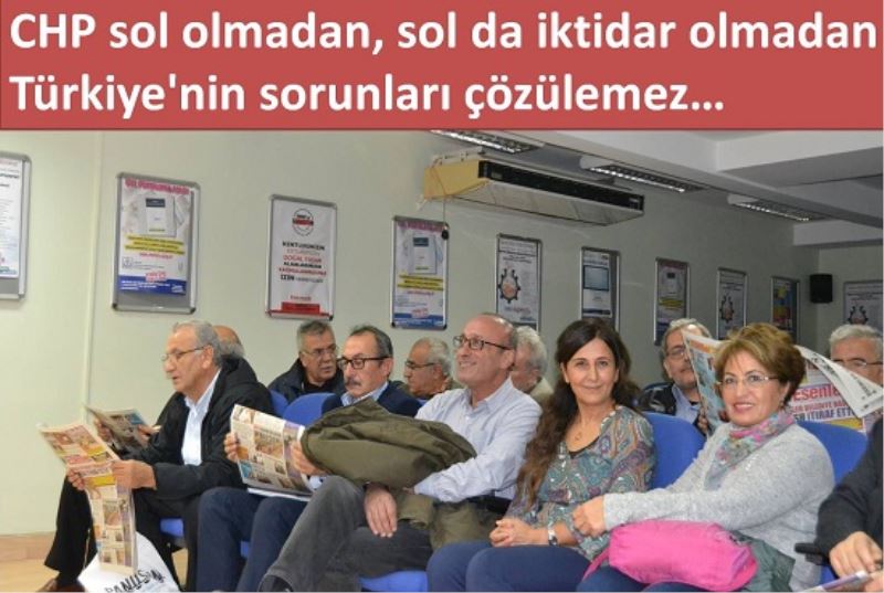  Sol İktidar Olmadan Sorunları Çözülemez