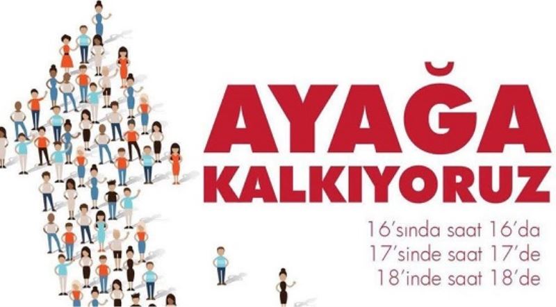 Başkanlık sistemine karşı ‘Ayağa Kalkıyoruz