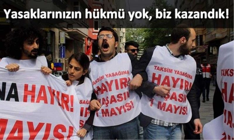 Devrimci Gençlik: Yasaklarınızın hükmü yok, biz kazandık!