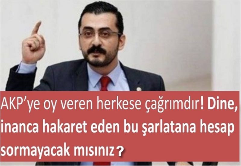 Dine, inanca hakaret edenlerden hesap sormayacak mısınız?