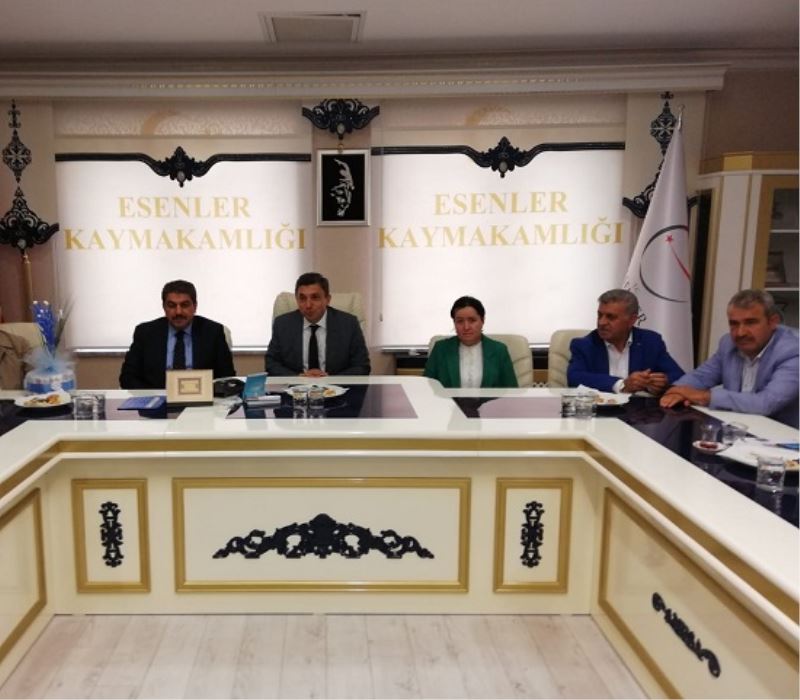 Esenler Kaymakamlığı Bayramlaştı