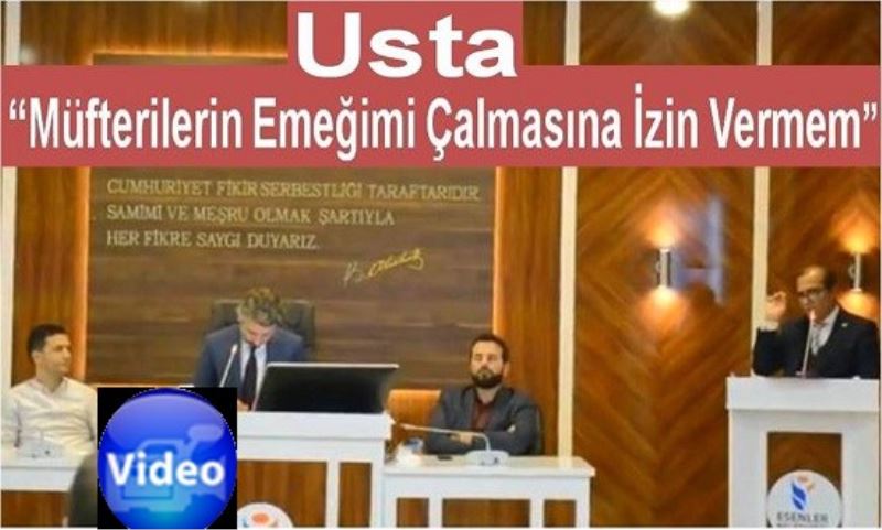 Usta  Müfterilerin Emeğimi Çalmasına İzin Vermem
