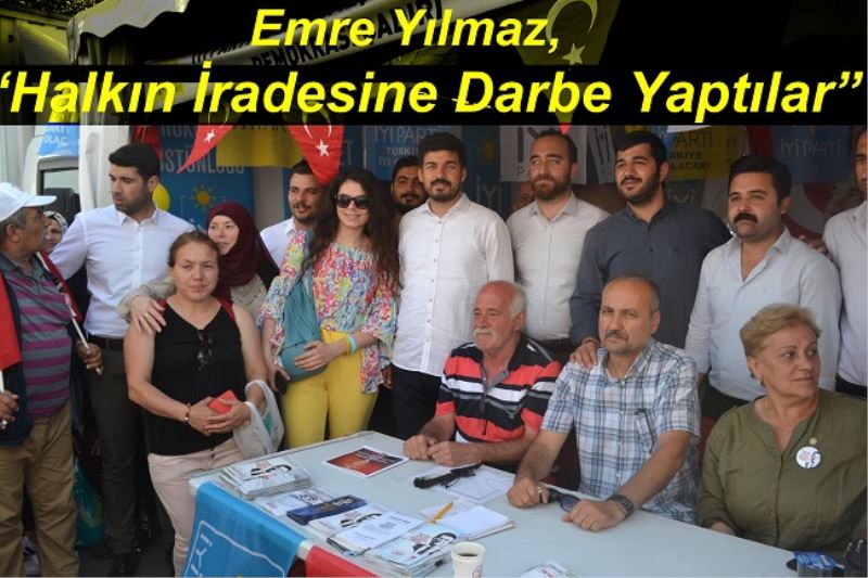 Emre Yılmaz, Halkın İradesine Darbe Yapanlar Kaybedecekler