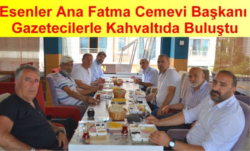 Hıdır Balo, Gazetecilerle Kahvaltıda Buluştu