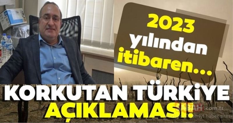 Kadıoğlu: İklim Değişikliği Tüm Dünyanın Meselesidir
