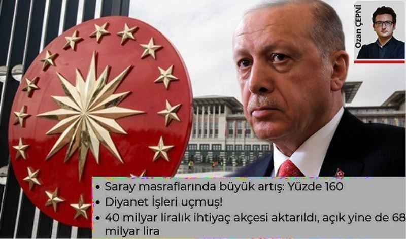 Saray ödeneği ikiye katladı