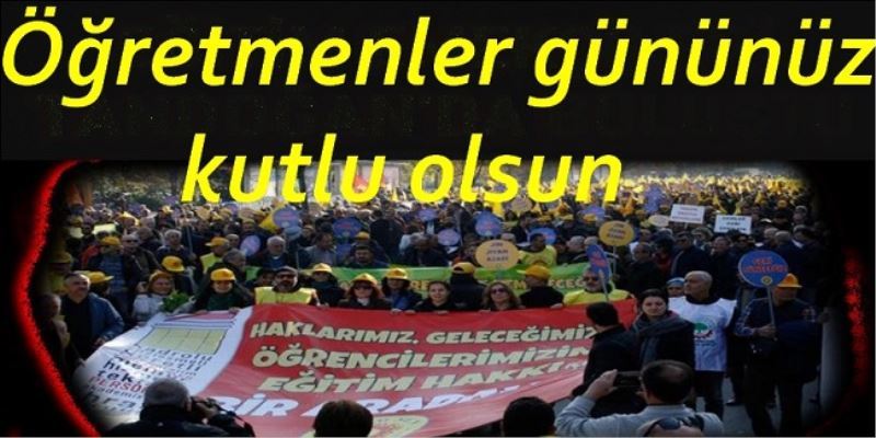 Bizim mücadelemiz öğrencilerimiz, çocuklarımız içindir