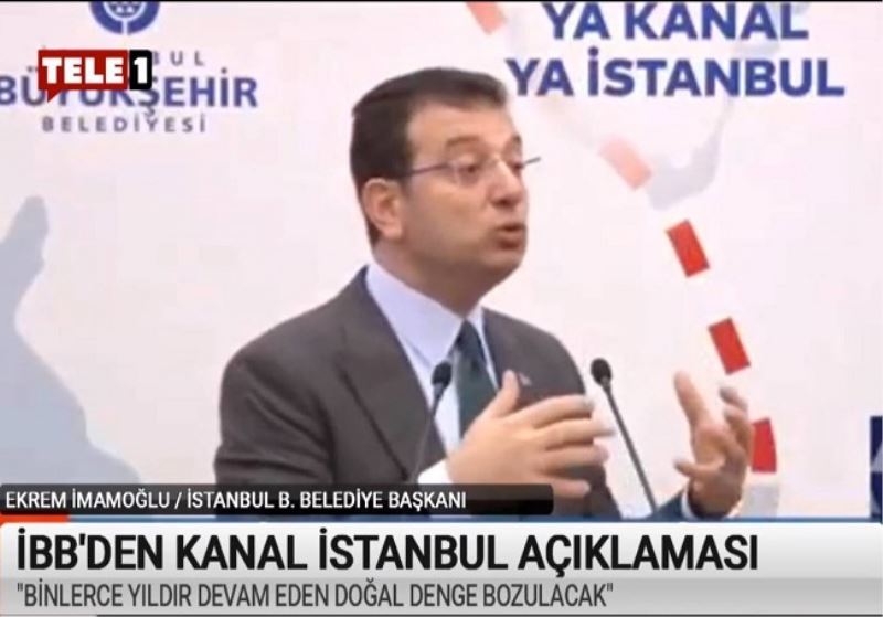 Kanal İstanbul bir ihanet projesi değil, bir cinayet projesidir