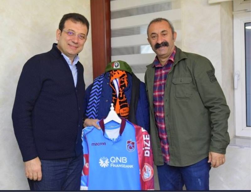 İBB Başkanı Ekrem İmamoğlu, Komünist Başkanı Ziyaret Etti 