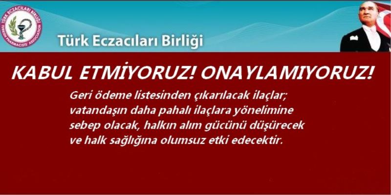 İlaca erişim temel bir haktır. Öyle kalmalıdır...